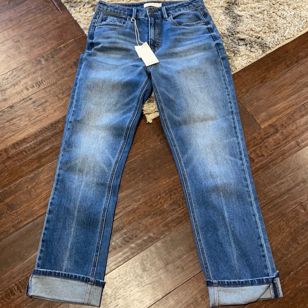 Unpublished Willa Vintage Mom Jean in Lapis 28